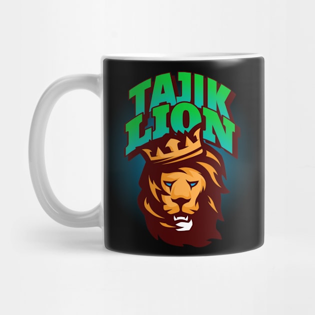 Tajik Lion by Tip Top Tee's